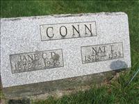 Conn, Nat T. and Jane C. D